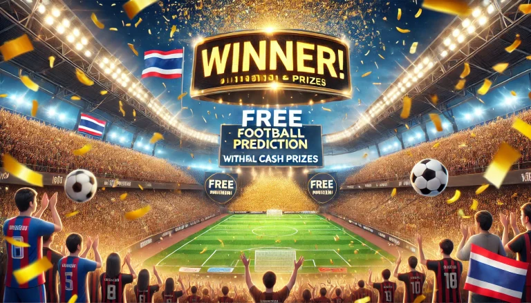 ทายผลบอลฟรี ลุ้นเงินรางวัล แจกจริง สนุกได้ทุกวัน