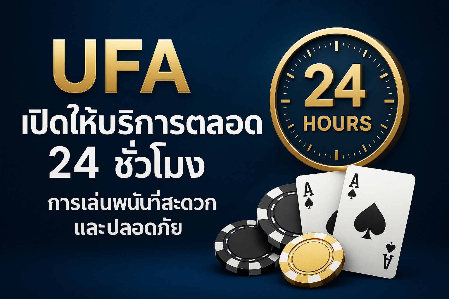 UFA เปิดให้บริการตลอด 24 ชั่วโมง: การเล่นพนันที่สะดวกและปลอดภัย