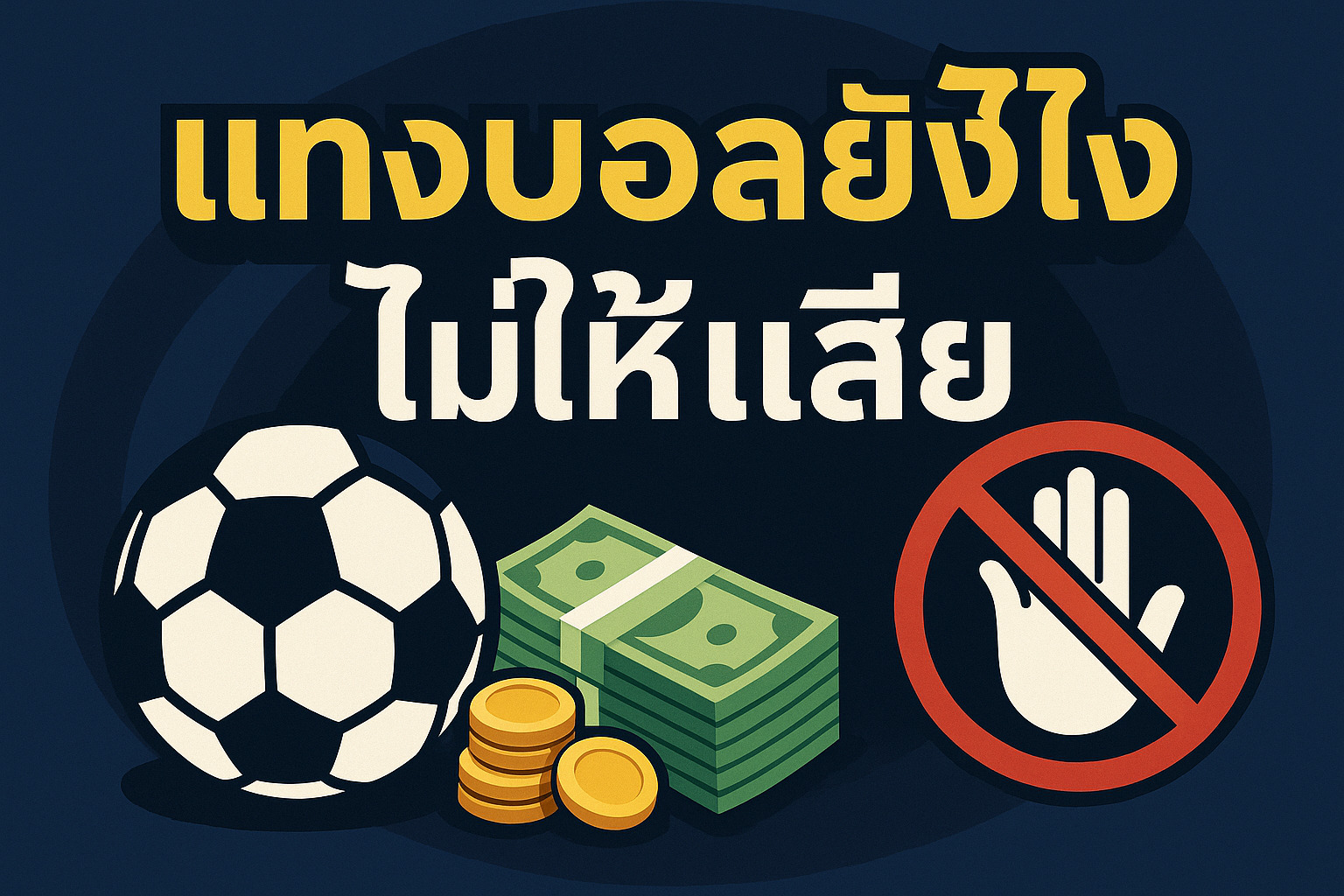 แทงบอลไม่ให้เสีย: วิธีการเพิ่มโอกาสชนะในการเดิมพัน
